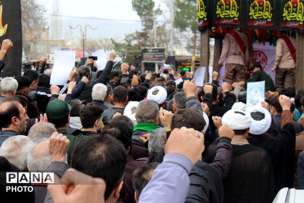 تشییع شهید جنگ رمضان امیررضا قدرتی