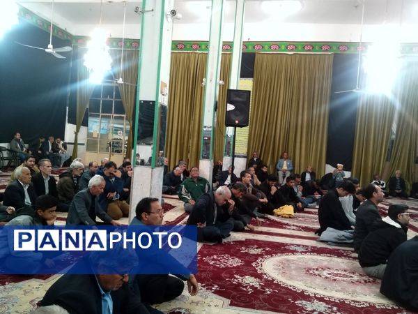 مراسم عزاداری ایام فاطمیه در شهرستان خلیل‌آباد