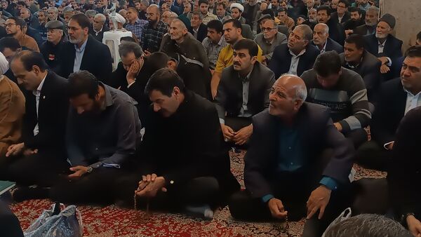 نماز جمعه در آخرین جمعه ماه رمضان در نیشابور 
