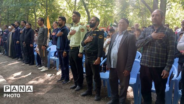 پیادروی خانوادگی در روستای مارکده سامان