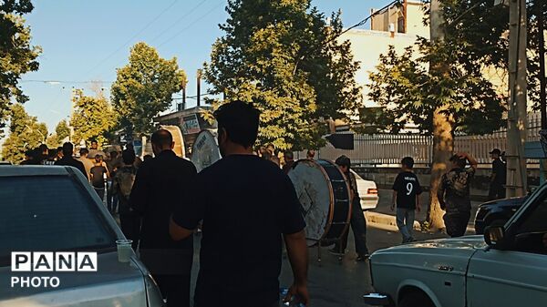 مراسم تاسوعای حسینی در کوهدشت