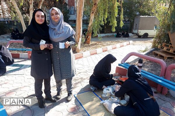 اجرای طرح صبحانه سالم در هنرستان فنی حرفه ای قدس 