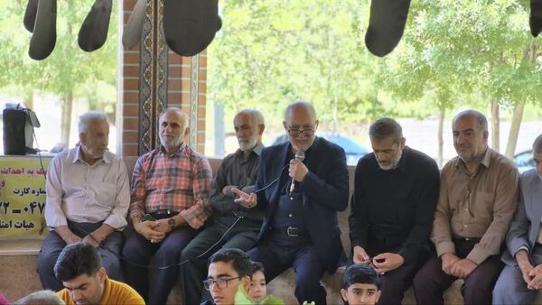 تجدید میثاق قاریان قرآن و اهالی بلده با شهدای گمنام