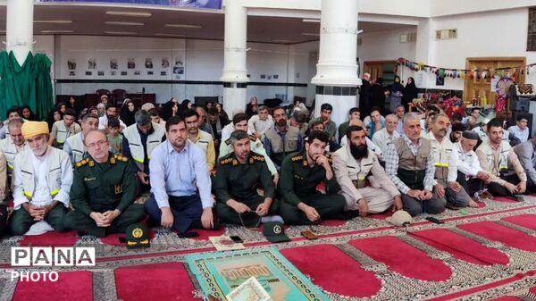 بدرقه جهادگران رزمایش جهادگران فاطمی ۶ به میزبانی حوزه شهدای بیرانشهر