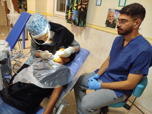 استقرار پزشکان جهادی در شهرستان بندر لنگه 