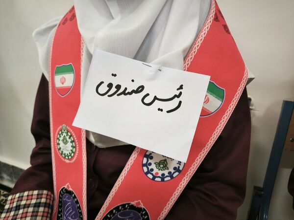 انتخابات شورای دانش آموزی در دبستان دخترانه شطیطه ۲