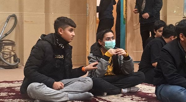 هیات هفتگی دانش‌آموزی انصار المهدی در نیشابور 