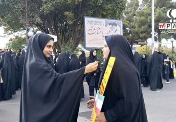 حال و هوای یوم الله 13 آبان در شهر کهک 