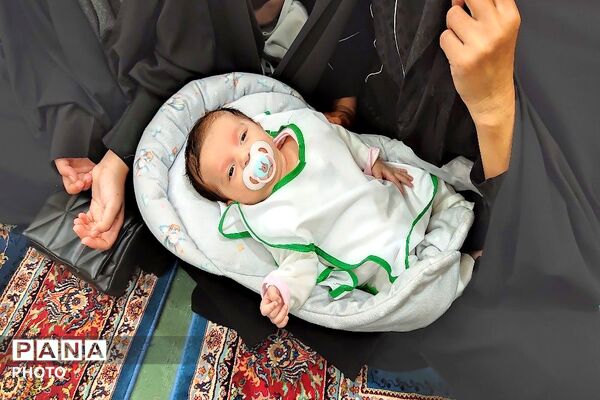 همایش بزرگ شیرخوارگان حسینی در شهر بار نیشابور 