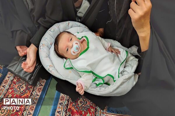همایش بزرگ شیرخوارگان حسینی در شهر بار نیشابور 