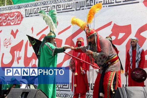 برگزاری مراسم تاسوعای حسینی در کرج