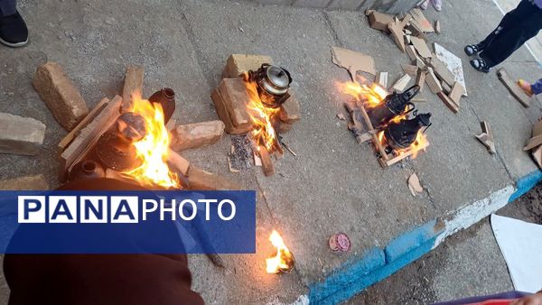 اردوی  درون مدرسه‌ای در مدرسه قرآنی شهید قادر پناه