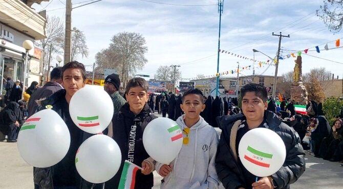 راهپیمایی و جشن بزرگ پیروزی انقلاب اسلامی ایران در شهرستان بافت