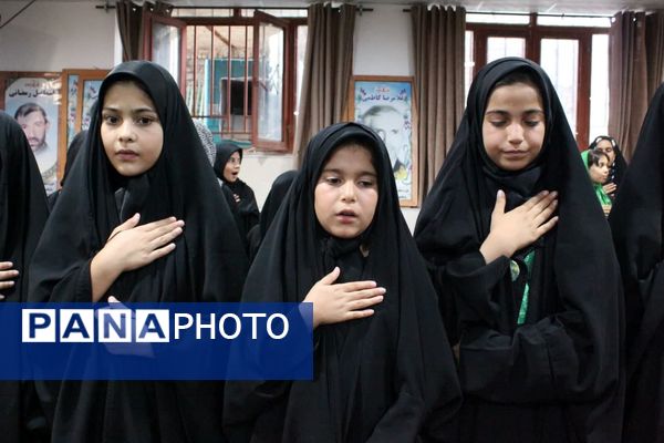 مجلس زینبی دختران قرآنی شهر درق 