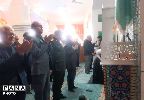 برپایی نماز جمعه در شهرستان خلیل آباد 