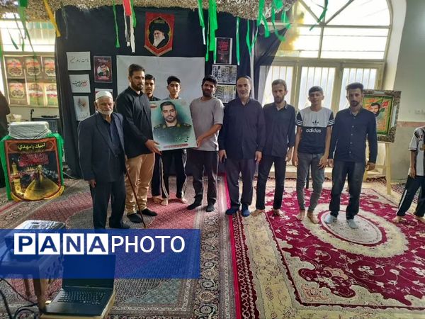 یادواره شهدای جنگ دوازده روزه در ده‌محسن