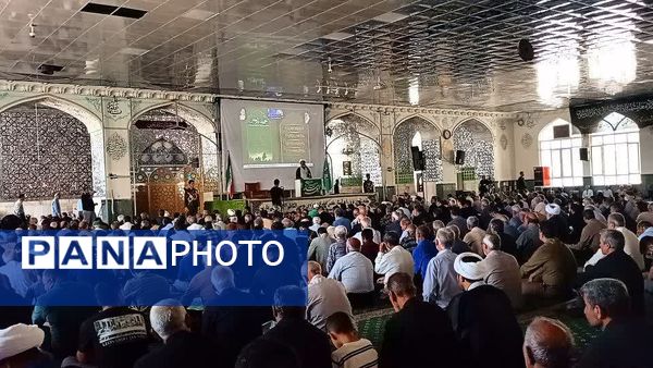 نماز عبادی سیاسی جمعه در شهرستان کاشمر