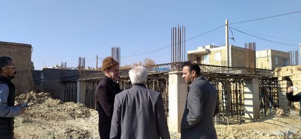 بازدید مدیرکل نوسازی استان خراسان شمالی از پروژه‌های شهرستان گرمه 