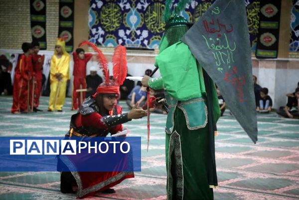 آیین تعزیه‌خوانی واقعه عاشورا در شهر اهرم تنگستان