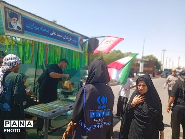راهپیمایی جاماندگان اربعین در سمنان