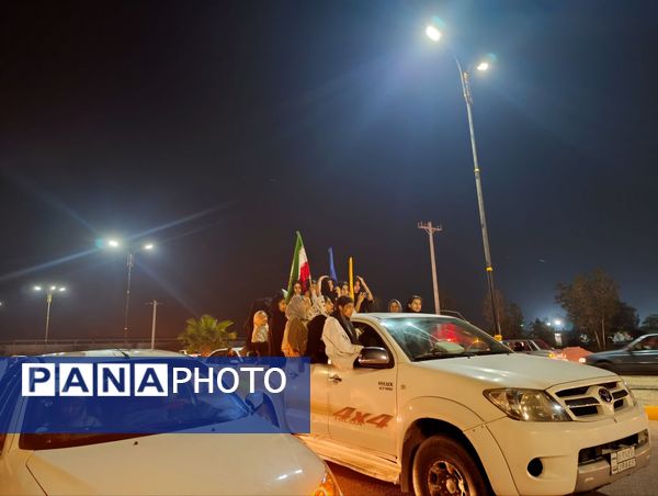 کاروان شادی جشن نیمه شعبان در بوموسی 