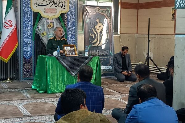  سوگواره فاطمی و گرامیداشت هفته بسیج در ورامین