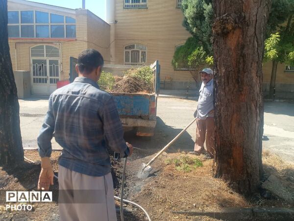 هنرستان محمودیه خیامی ۱۱ آماده آغاز سال تحصیلی جدید شد