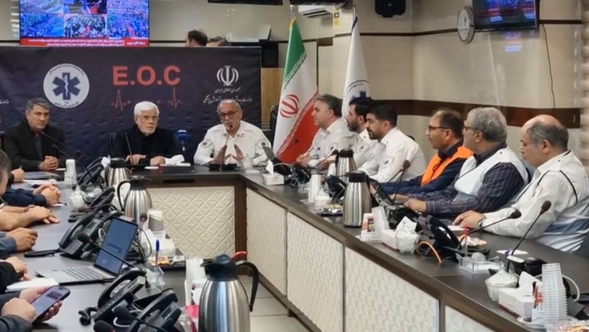 عارف: آمادگی کامل نیروهای امدادی و درمانی تا پایان مراسم تشییع تداوم یابد
