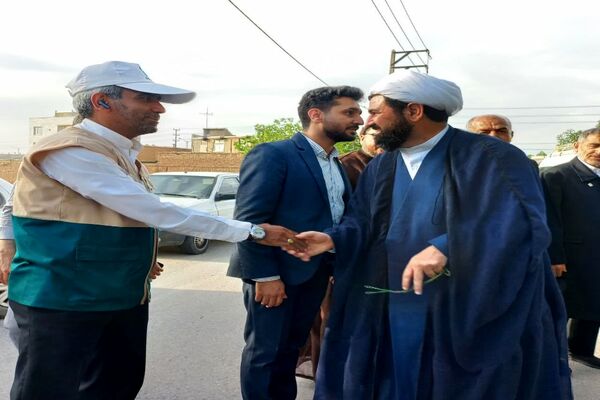 استقبال از خادمان حرم مطهر امام رضا( ع) در شهرستان فاروج 