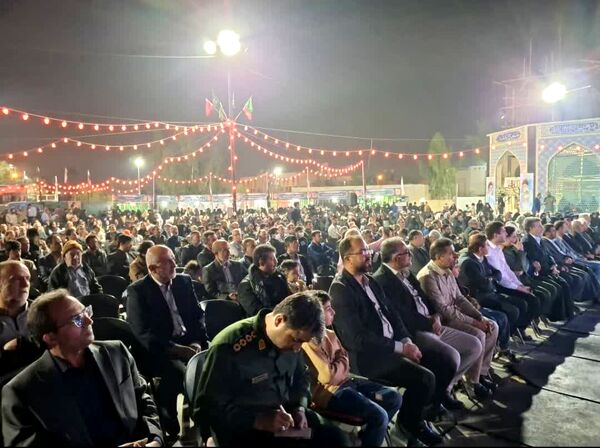 نخستین سالروز تدفین شهید گمنام شهرک شهید تندگویان شهرستان جم