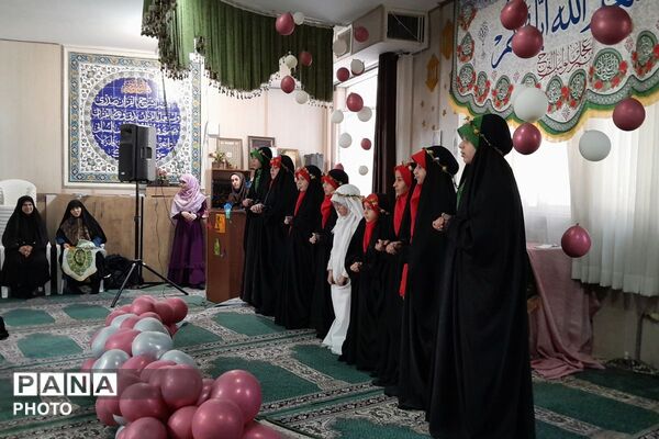 جشن میلاد بانوی صبر و شکوه در مدرسه عباسقلی رهگذر