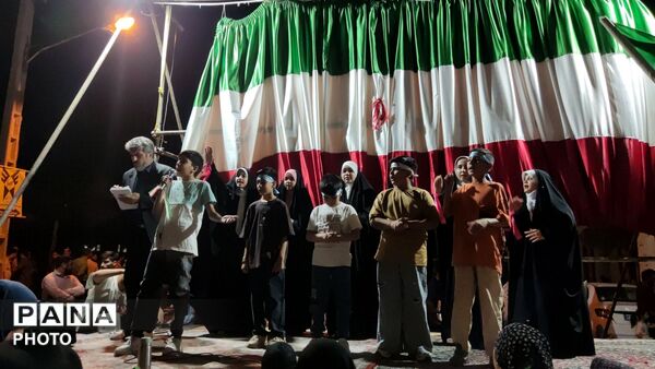 خروش ملت ایران در شب نود و پنجم حماسه میدان داری-٢