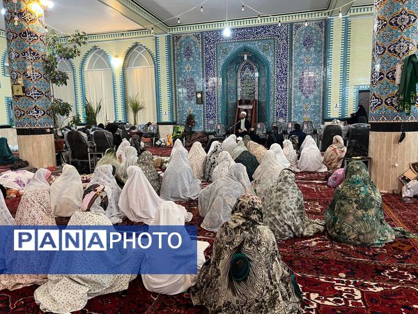 اعتکاف دانش‌آموزی مسجد امیرالمومنین صوفیان