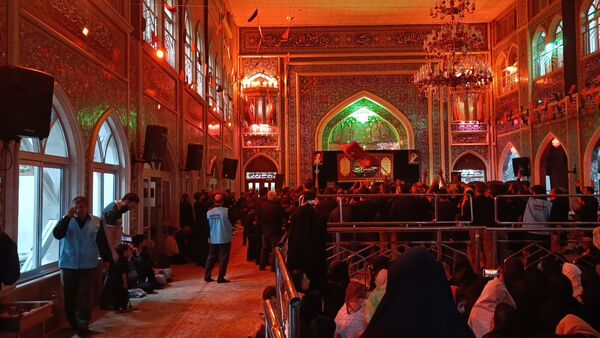 مراسم عزاداری امام حسین (ع) در شب تاسوعای حسینی 