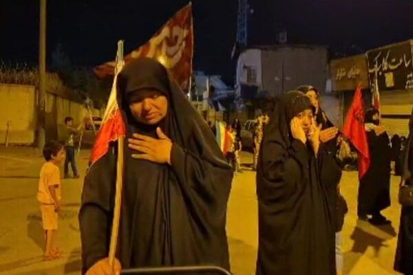 مراسم وداع با پدر امت 