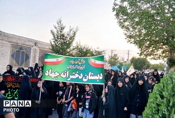 نوای احلی من العسل به یاد قاسم کربلا در جعفرآباد