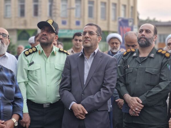 اجتماع مردمی حمایت از سربازان وطن در گلوگاه 
