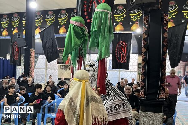 مراسم تعزیه خوانی دهه اول محرم در شهرک گلشهر چهاردانگه