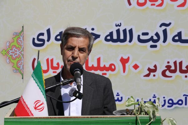 افتتاح آموزشگاه ۱۲ کلاسه شهید آیت الله آل هاشم 