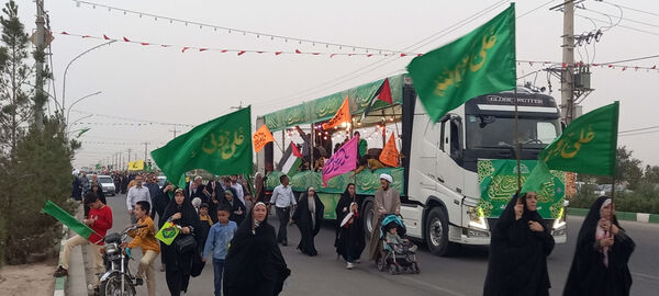 شادپیمایی مردم قم به‌مناسبت عید سعید غدیر-2