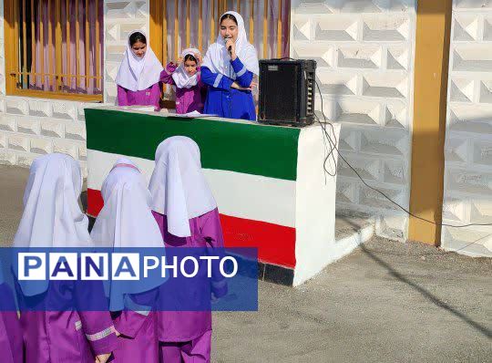 جشن شکوفه‌ها در دبستان شهید رجایی ایزدشهر