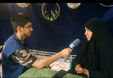  تولید محتوا نمایشگاه دالان عشق نیشابور توسط نوجوانان و جوانان انجام شده است 