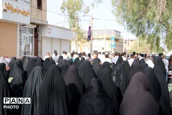 شکوه بندگی در عید قربان؛ فهرج یکپارچه غرق در نیایش شد