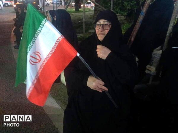 اجتماع مردمی حامیان آرمان‌های انقلاب اسلامی ایران در گلوگاه 