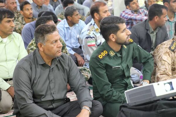 مراسم دومین سالگرد شهادت سرهنگ دوم سعید مریدی 