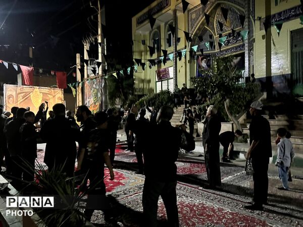 مراسم شور حسینی در ساوجبلاغ شهرک ینگی امام