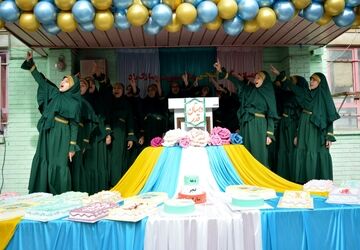 جشن میلاد امام زمان(عج) در مدرسه قدر بهارستان۲