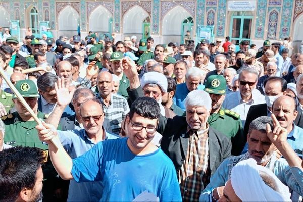 راهپیمایی جمعه خشم در کاشمر 