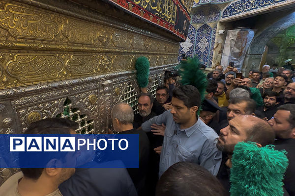 تشرف رئیس جمهور به زیارت حرم حضرت معصومه(س)