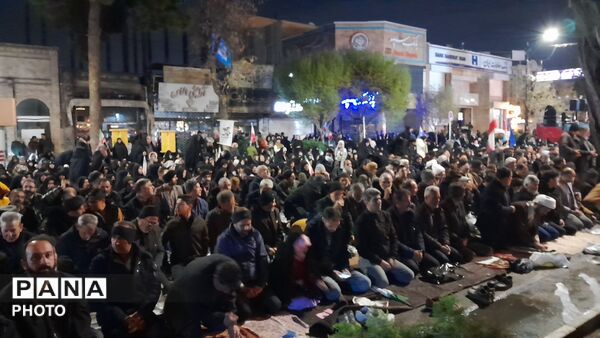 نماز و دعای استغاثه در نیشابور 